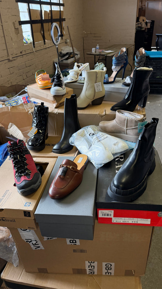 MIXED SHOE PALLET | 91 PAIRS