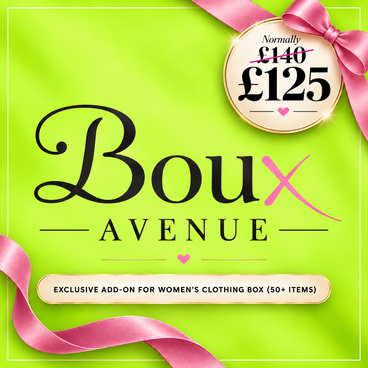 50 x BOUX AVENUE BOX (ADD-ON)