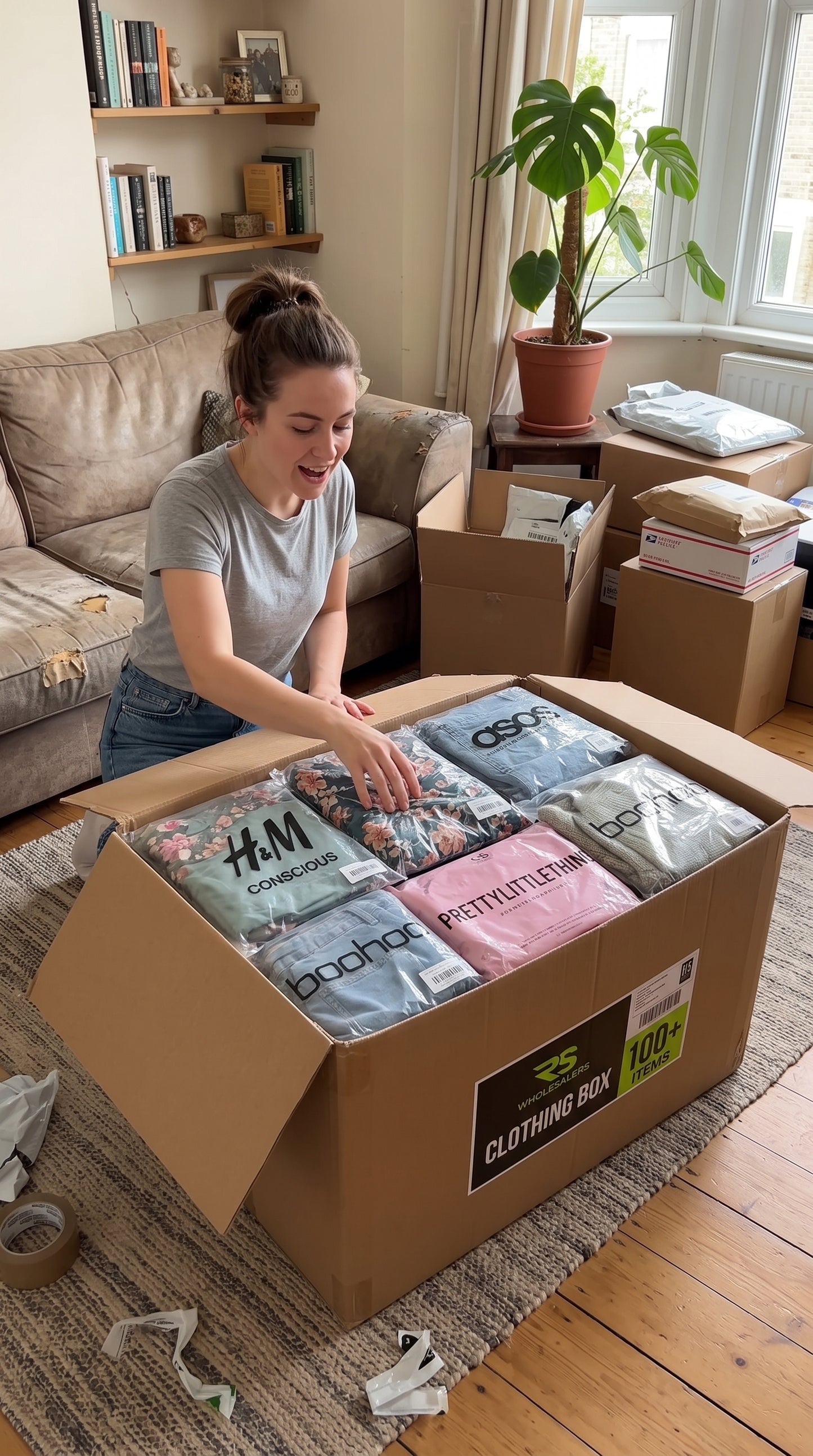 WOMEN'S CLOTHING BOX | 100+ ITEMS