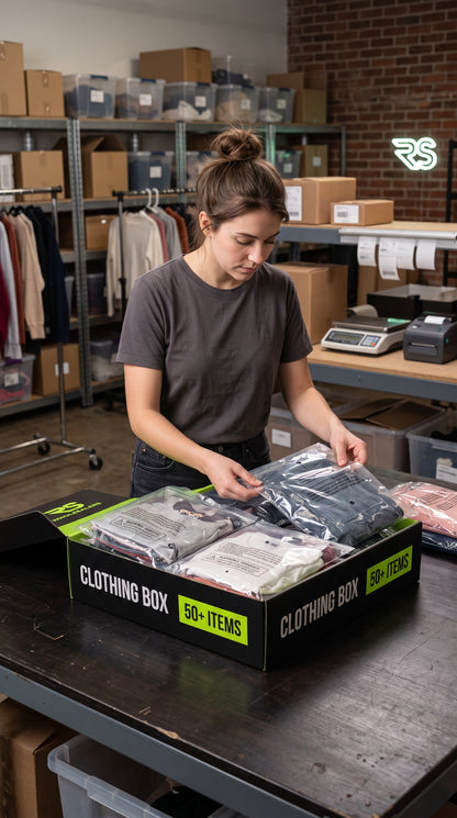 WOMEN'S CLOTHING BOX | 50+ ITEMS