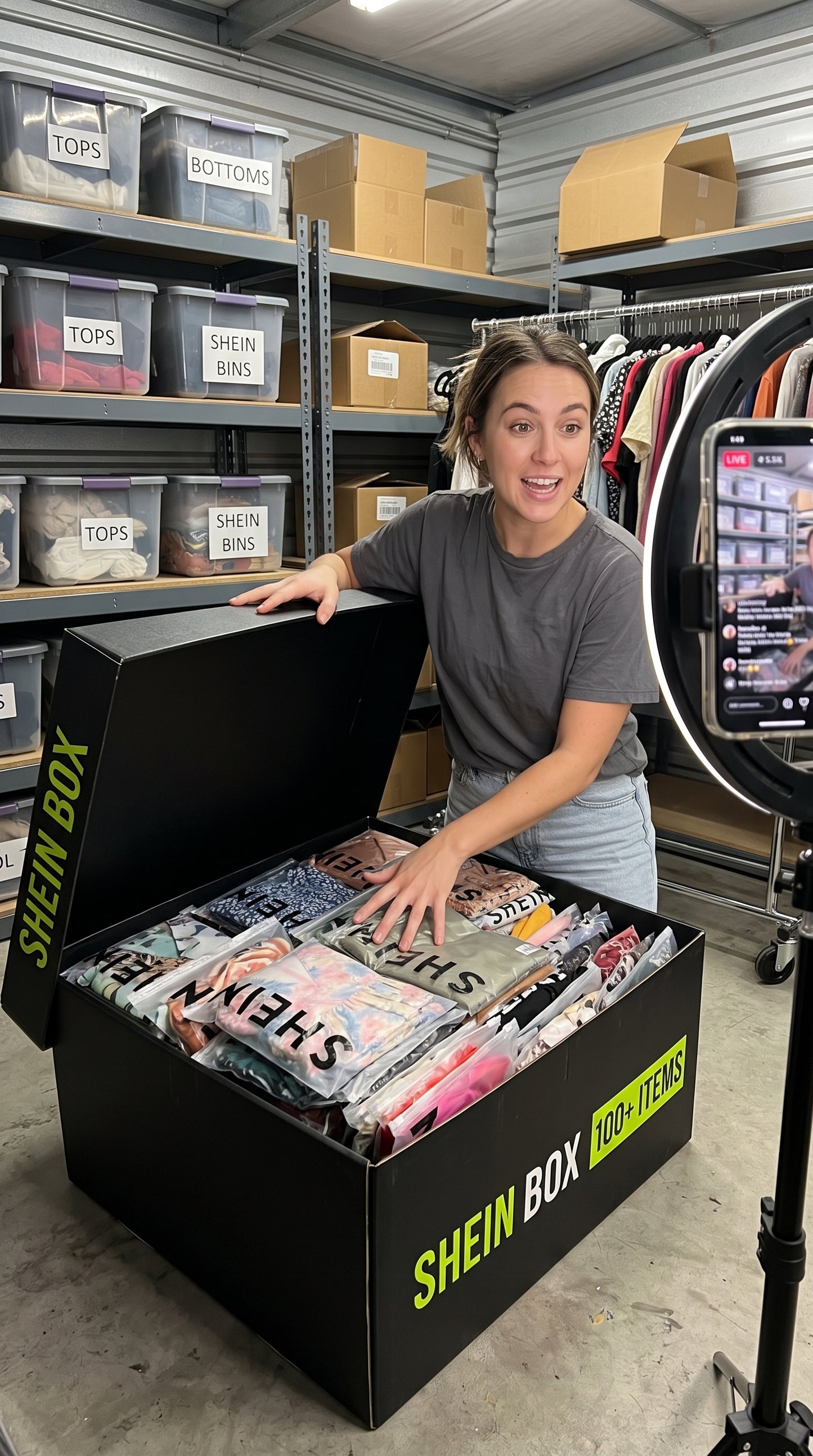 SHEIN CLOTHING BOX | 100+ ITEMS