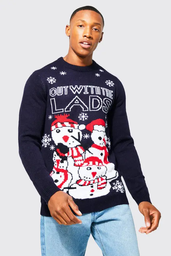 BOOHOOMAN Xmas Jumper Box