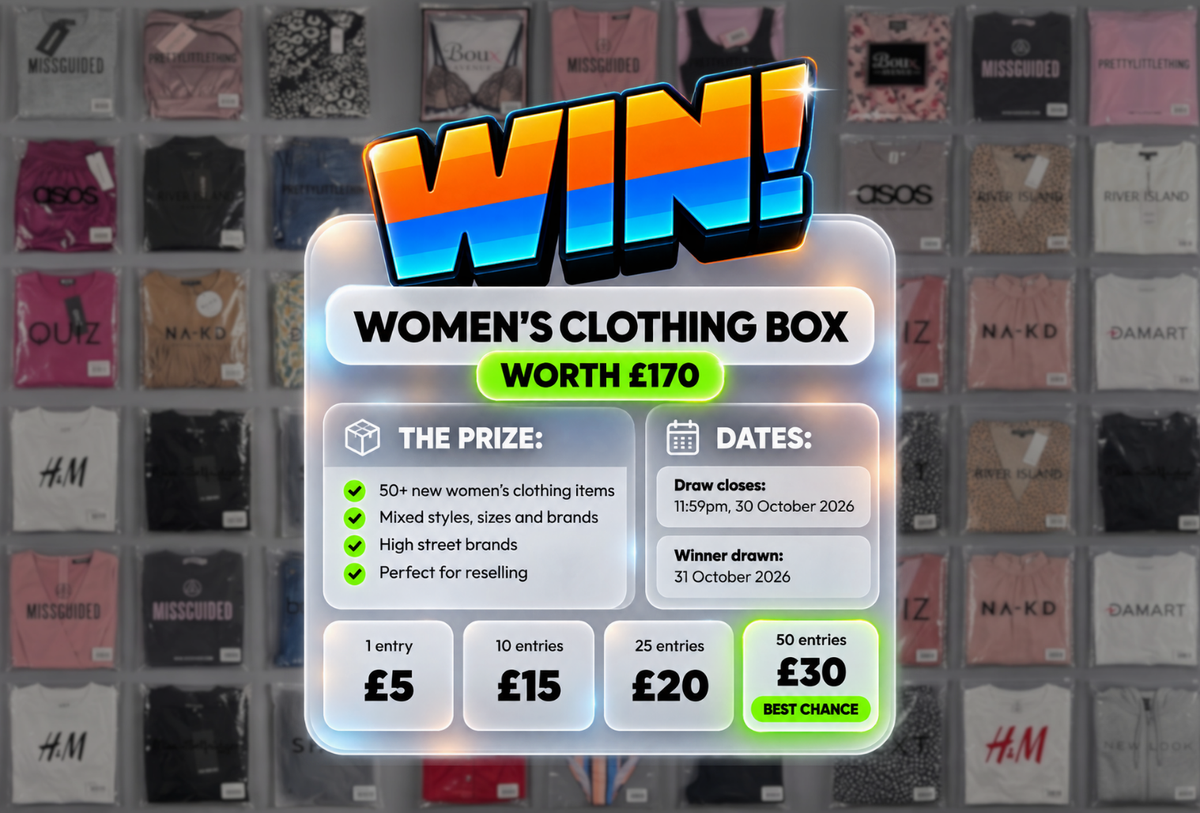 PRIZE DRAW: WIN A WOMEN'S CLOTHING BOX